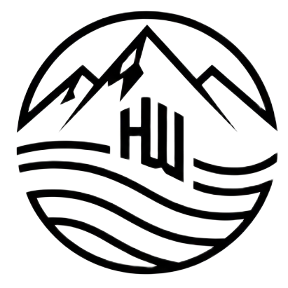 VisitHoWest black logo